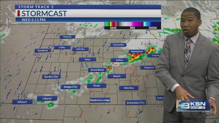 Severe storms Wednesday, more cool temps ahead