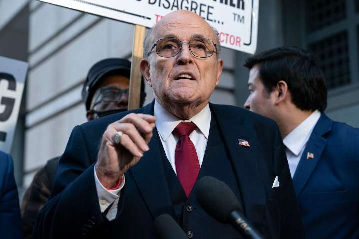 Rudy Giuliani to be awarded Presidential Medal of Freedom, Trump says