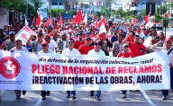 Gremio de construcción civil anuncia marcha nacional el 2 de octubre: más de 40.000 trabajadores exigen aumento de sueldos