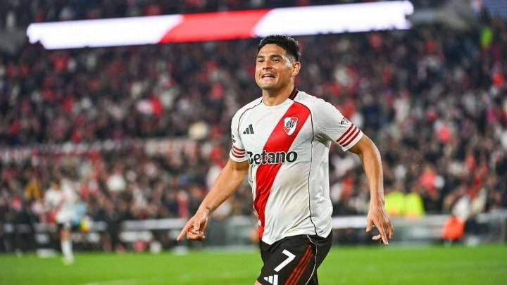 “Es un partido más”: Maxi Salas le restó importancia al duelo entre River y Racing por la Copa Argentina