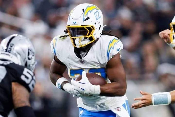 Chargers' Najee Harris out for season with torn Achilles: What it means for RB Omarion Hampton