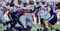 The Latest: AP Top 25 college football rankings see Oregon jump to No. 2 as top five shuffles