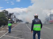 Explosión de pipa de gas en Iztapalapa deja heridos y suspensión de servicios