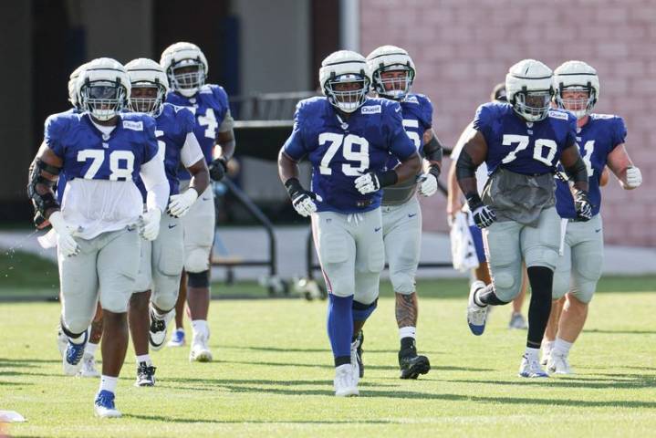 Giants LT Andrew Thomas hopes to return vs. Chiefs