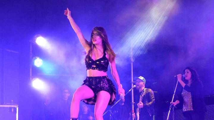 Cuando Lali Espósito recibió a la primavera en Pilar