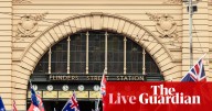 Australia news live: police get extra powers to search protesters for weapons at weekend Melbourne rallies