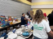 People’s Credit Union donates $3K to support essentials for future Summer Street Apartments residents