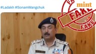 Viral clip on Ladakh DGP's comment on Sonam Wangchuk’s arrest is fake, says govt