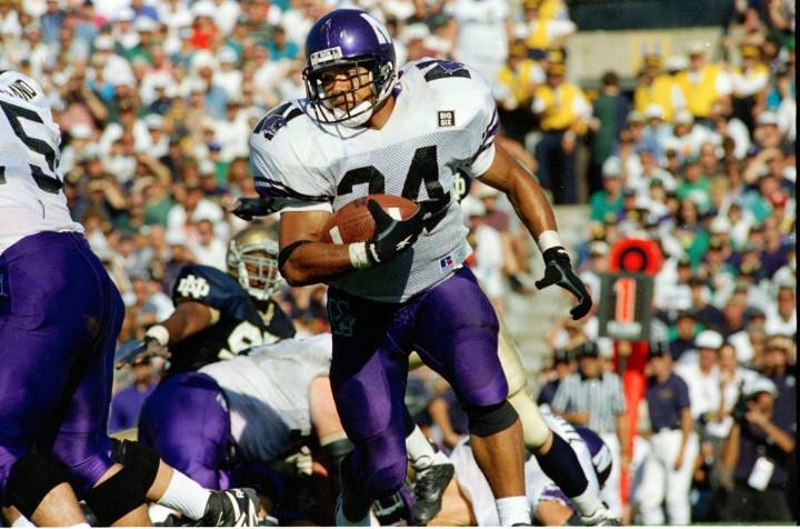 Today in Chicago History: Northwestern shocks No. 9 Notre Dame with 17