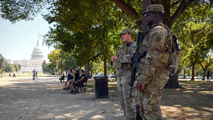 DC sues Trump to end Guard 'occupation'