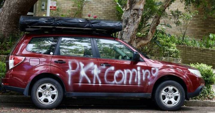 Foolish way two anti-Semitic vandals fled their crime