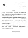 Aviso de apertura del Proceso Electoral para la elección de la Junta Directiva y el Tribunal Disciplinario para el período 2025