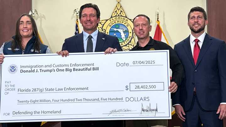 Feds reimburse Florida $38 million for immigration crackdown costs