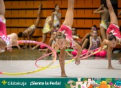La gimnasia rítmica brilla en plena Feria de Albacete