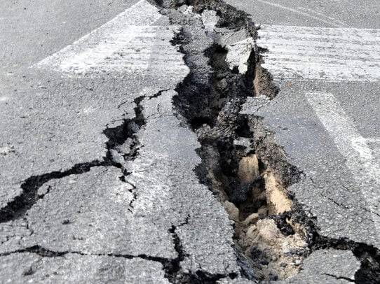 New Jersey Road Splits in Two as Town Says Displacement Caused 1/4 Mile Long Crack in Major Roadway Near Driscoll Bridge