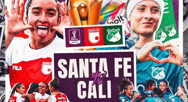 Santa Fe - Deportivo Cali: así se podrá ver la final de la Liga BetPlay Femenina por televisión abierta