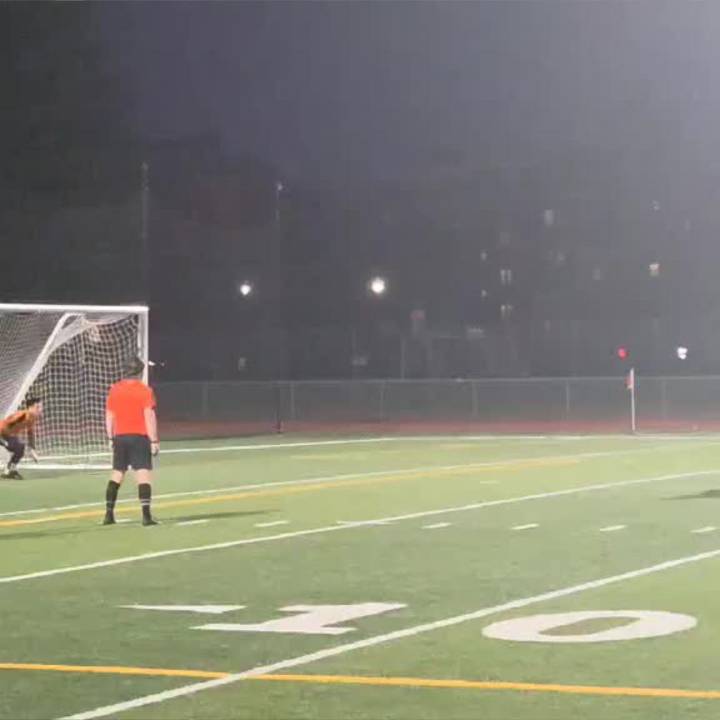 Jack Kirkman's penalty kick gives Moses Brown 3