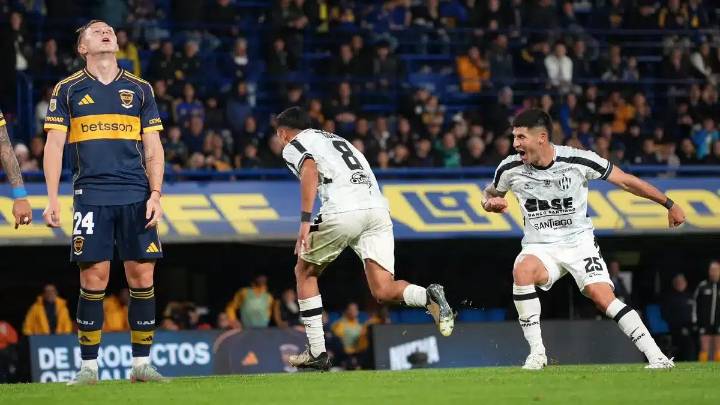 ¡No aguantó! Boca tenía una ventaja de 2 goles y Central Córdoba le empató