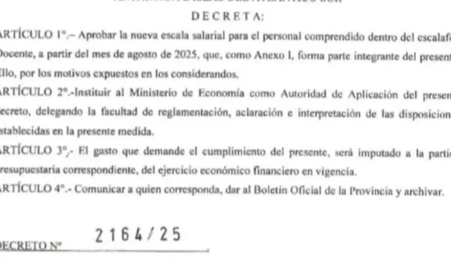 Un aumento por decreto que no resuelve la crisis: la educación en Tierra del Fuego, atrapada entre paros y aulas vacías