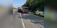 Crash involving fire trucks closes I-10 in Ascension Parish