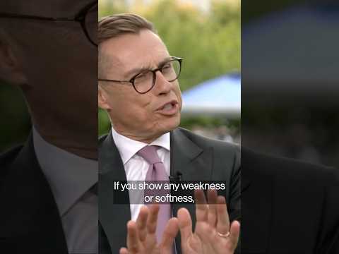 Putin’s ‘Testing Us,’ Finland President Says