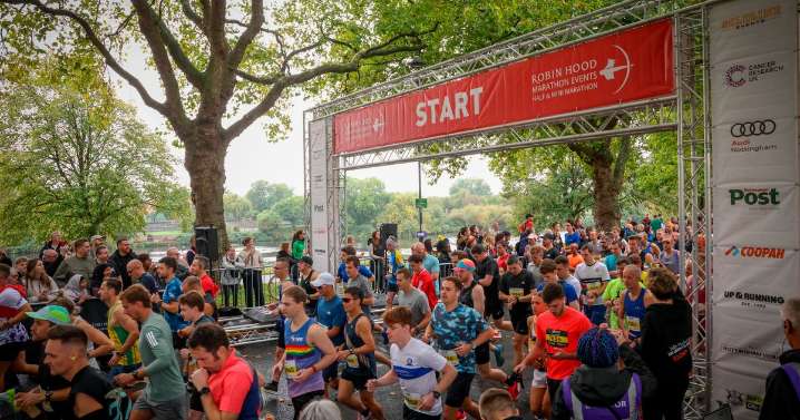 Nottingham attacks victim's family 'still very much rooted' to city as 30 friends take on Robin Hood Half Marathon
