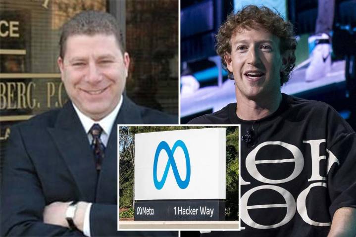 Lawyer named Mark Zuckerberg sues Meta over claims he's impersonating founder
