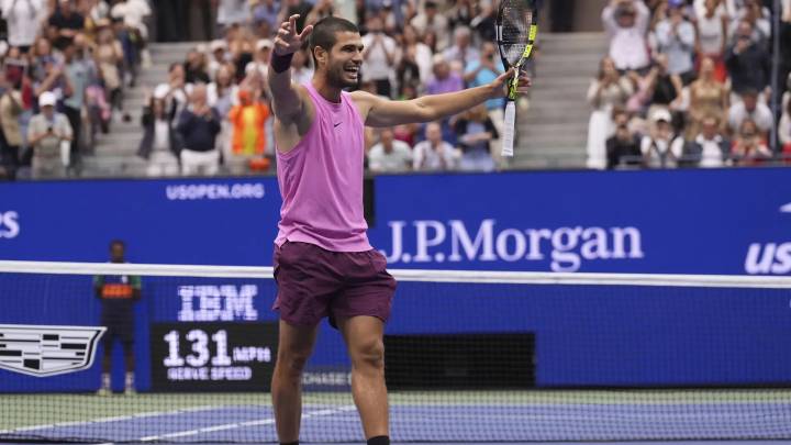 Cuánto gana Alcaraz al ganar el US Open: la increíble cantidad de dinero que recibirá