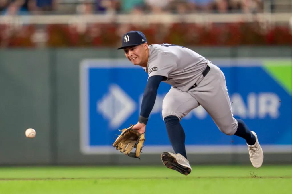 Anthony Volpe returns to Yankees lineup after four