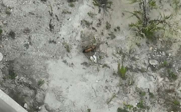 VIDEO: Explosive shell safely detonated in Tiverton