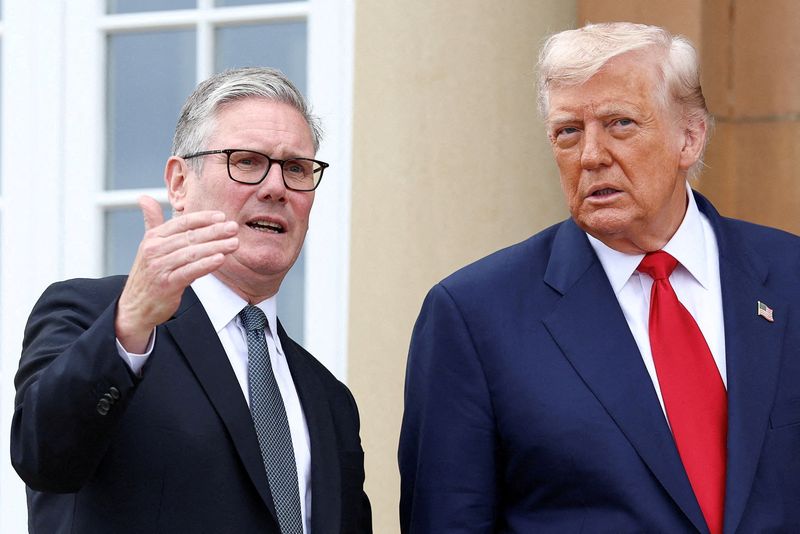 UK's Starmer hopes Trump's royal welcome will shield him from pitfalls