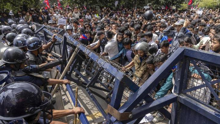 Nepalese police shoot dead 19 social media protesters