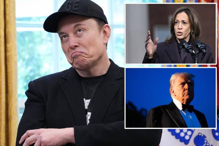 Elon Musk resurfaces Kamala Harris tweet calling for Trump to be suspended from X in 2019