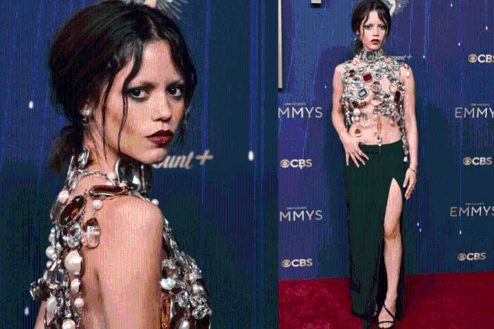 Jenna Ortega’s Wild Emmys Dress Turns Heads at 2025 Ceremony