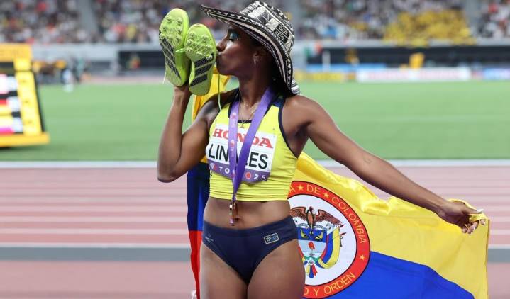 Natalia Linares hace historia en Mundial de Atletismo: ganó medalla