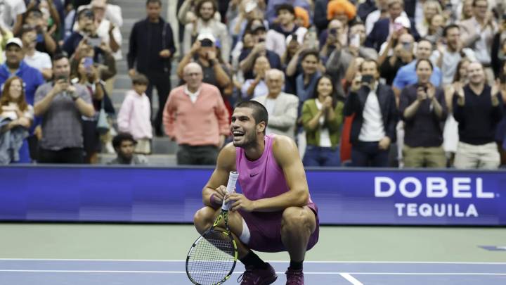 El US Open rompe la banca: esta es la desorbitada millonada que recibió Carlos Alcaraz tras ganar la gran final