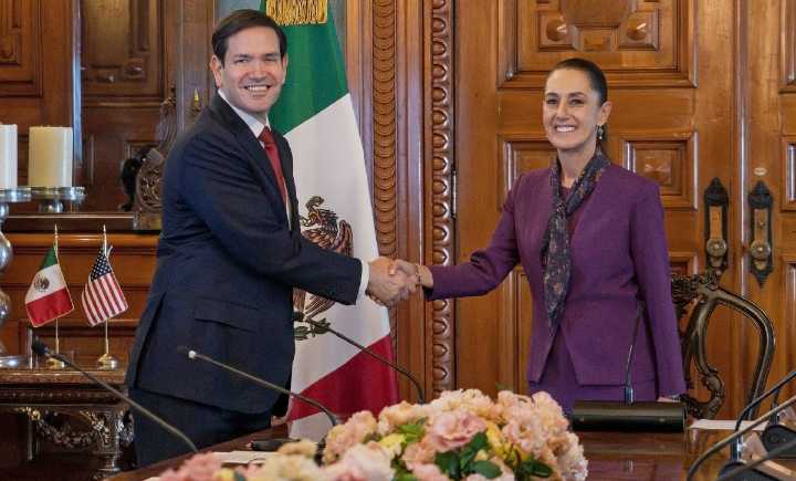 Aranceles y otros temas que quedaron pendientes en encuentro entre Marco Rubio y Claudia Sheinbaum