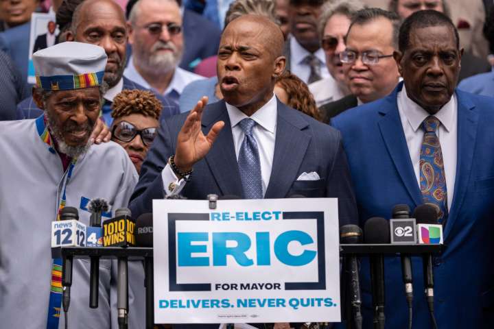 NYC Mayor Eric Adams says he's willing to hear about other jobs