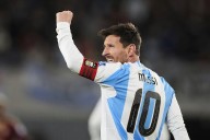 Lionel Messi scores twice in an emotional home farewell for Argentina