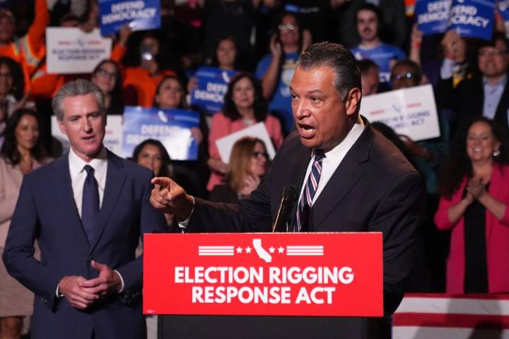 Sen. Alex Padilla introduces redistricting measure, mulls political future