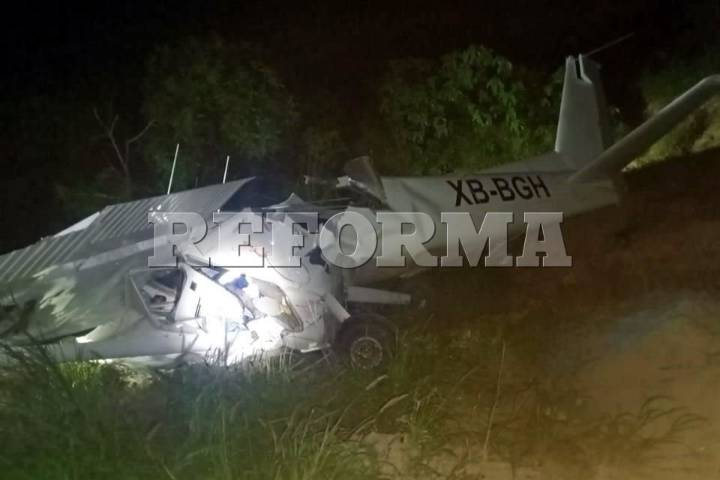 Mueren 2 en caída de avioneta  en Nuevo León