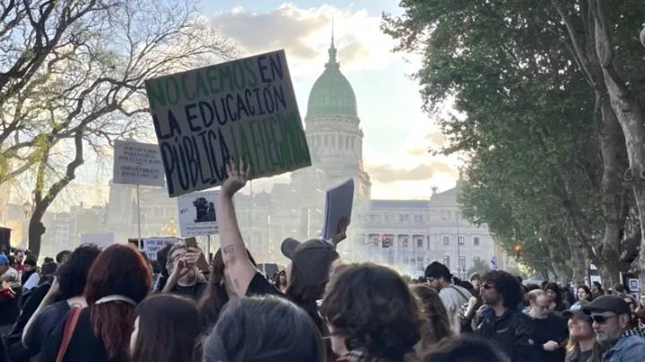 «Es a favor de todos»: estudiantes llaman a marchar contra el veto de Milei