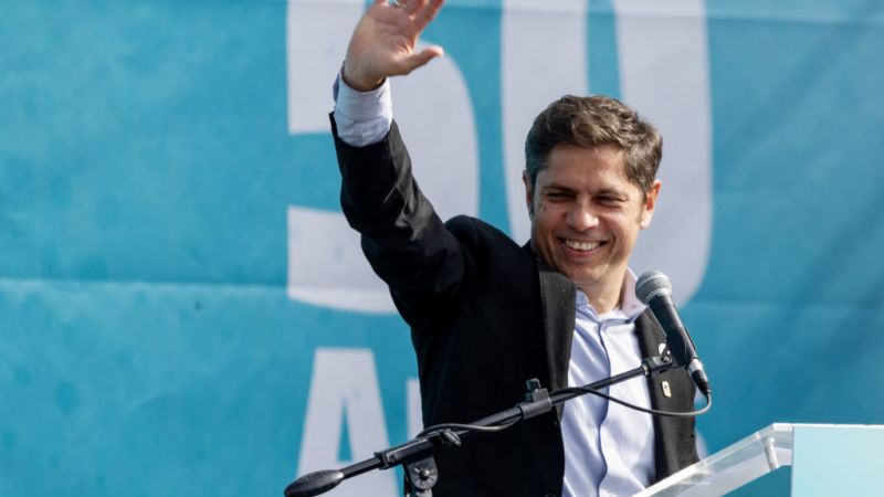 Axel Kicillof, el peronista de izquierda que derrotó a Milei en Argentina y elogia el pragmatismo de Trump