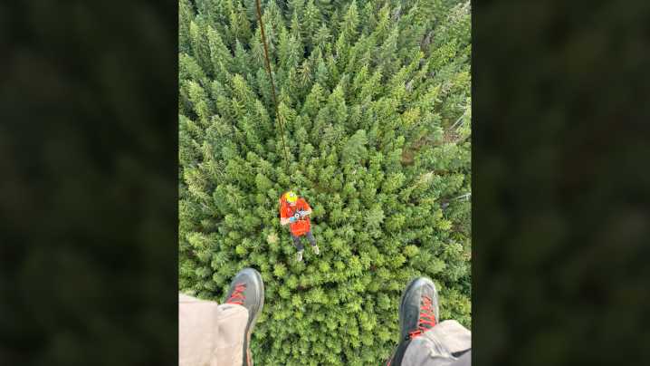 Weekend rescue sees injured hiker airlifted from Mount Benson