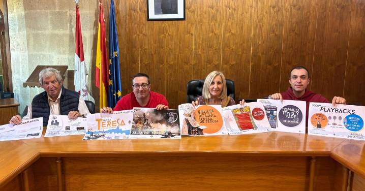 Alba de Tormes presenta una completa programación para las Fiestas de Santa Teresa 2025
