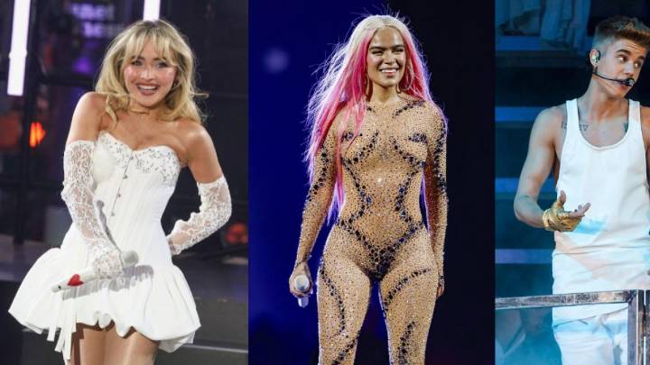 Sabrina Carpenter, Karol G y Justin Bieber, cabezas de cartel del Coachella 2026
