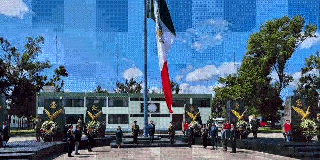 Conmemoran gesta de los Niños Héroes en Zapopan