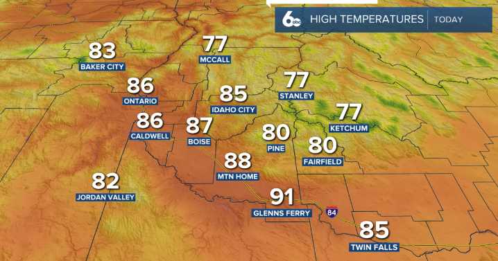 The first taste of fall arrives this week, bringing cooler temps and rising rain chances