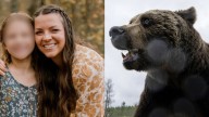 Salió a correr a la madrugada y la atacó un oso pardo: la arrastró más de 90 metros y lucha por su vida