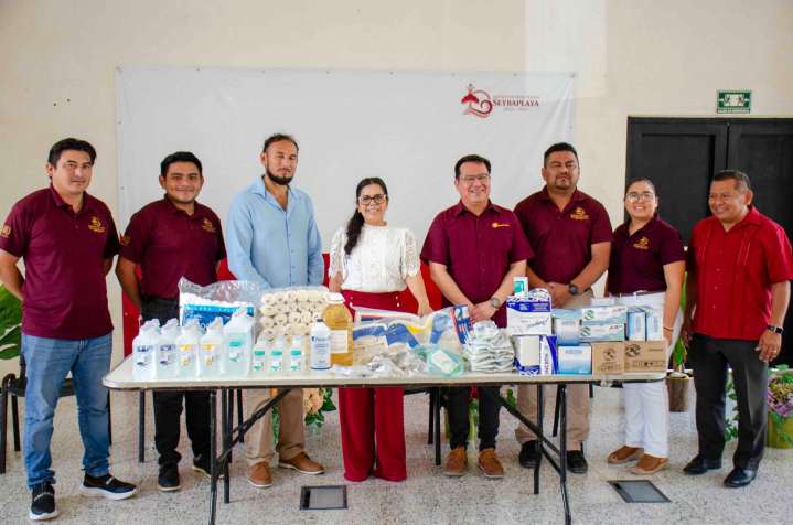CERTIFICAN AL AYUNTAMIENTO Y DIF MUNICIPAL DE SEYBAPLAYA COMO ENTORNOS LABORALES SALUDABLES